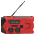 Denver SCR-2010 solar crank radio red