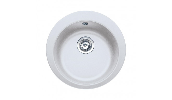 ühe kausiga valamu 1 3 1/2 MAV OT MUL arctic valge