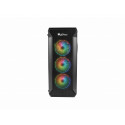 GENESIS IRID 505 ARGB Pc case, Midi tower, 2xUSB 3.0, 2xUSB 2.0, 2x Jack, Black | Genesis