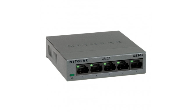 NETGEAR 5-port gigabit Ethernet haldamata lüliti GS305