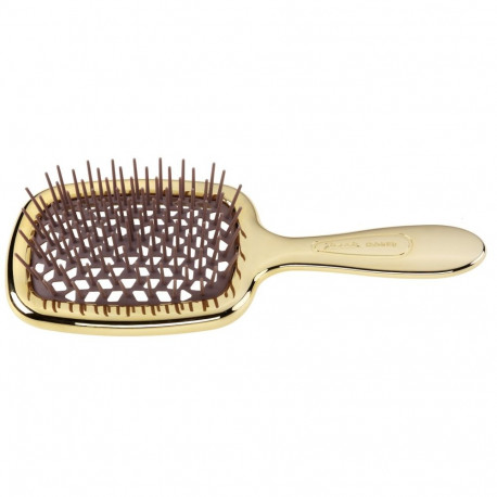 JANEKE SUPERBRUSH kuldne pusadevastane juuksehari / Detangling Brush 18K GOLD