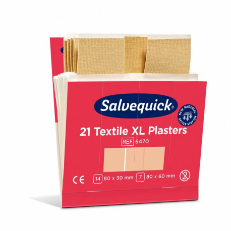 A set of textile patches 21 pcs in a pack SALVEQUICK