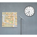 CLOCK POP PL ULX BLACK + BATTERY