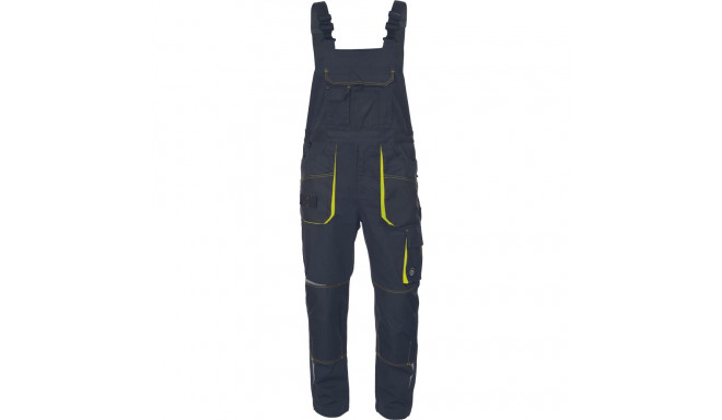 Cerva Emerton stretch traksipüksid must/kollane 62