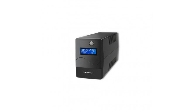 Qoltec Monolith topseade (UPS) topeltmuundusega (online) 0.45 kVA 240 W 2 AC pistikupesa