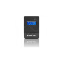 Qoltec Monolith uninterruptible power supply (UPS) Double-conversion (Online) 0.45 kVA 240 W 2 AC ou