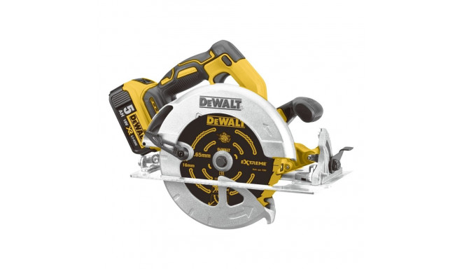 DeWALT DCS570NT-XJ kaasaskantav ketassaag 18,4 cm must, kollane 5500 p/min