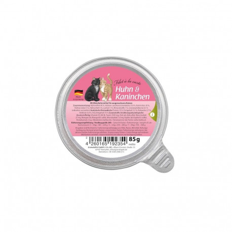 GRANATAPET Filet á la carte Chicken with rabbit - wet cat food - 85g