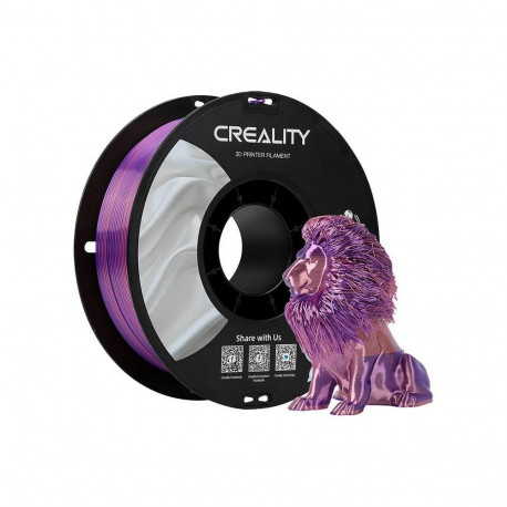 PLA SILK filament 3D-printerile - Creality CR-PLA SILK Pink-Purple, roosakaslilla - 1,75mm - 1kg - m