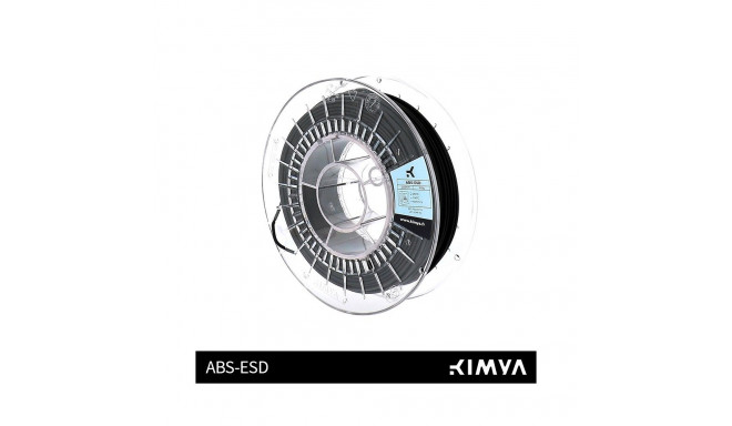 ABS-ESD filament KIMYA 3D-printerile, must 2.85mm / 500g