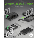 Geh. IcyBox USB 3.2 Gen2x2 Type-C 2-fach M.2 PCle NVMe