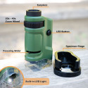 Carson Microscope with LED 20-40x