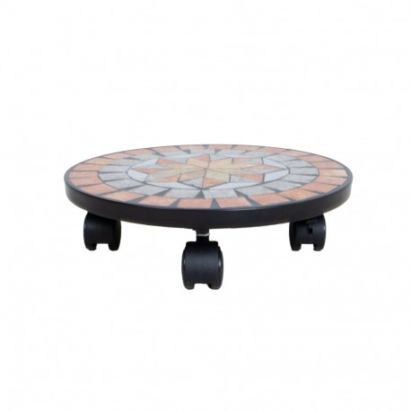 Flower pot base MOSAIC D30xH7cm