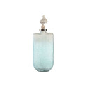 Vaas DKD Home Decor Sinine Alumiinium Kristall Karp Vahemere 9 x 17 x 43 cm
