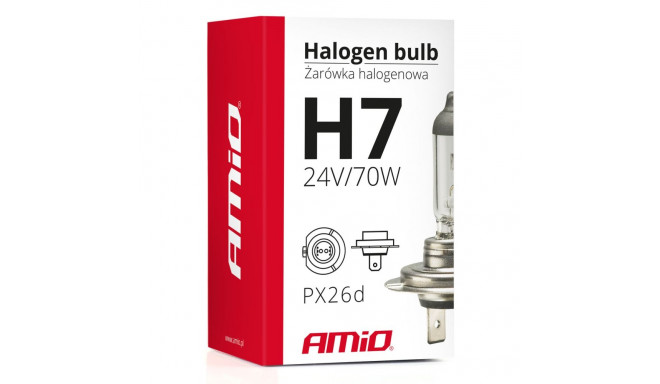 H7, 24V, 70W, UV filter, PX26d, E4