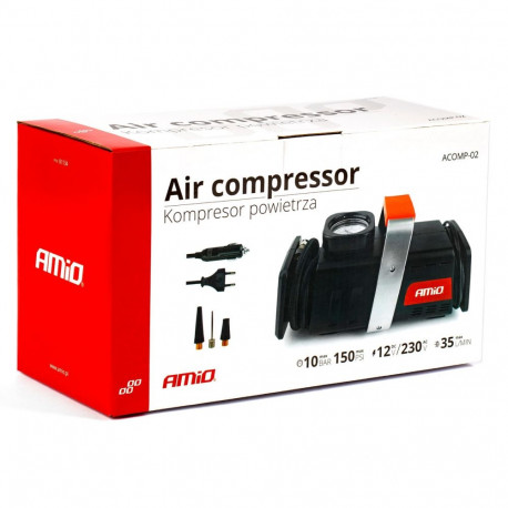 Autokompressor 230V/12V, 10bar