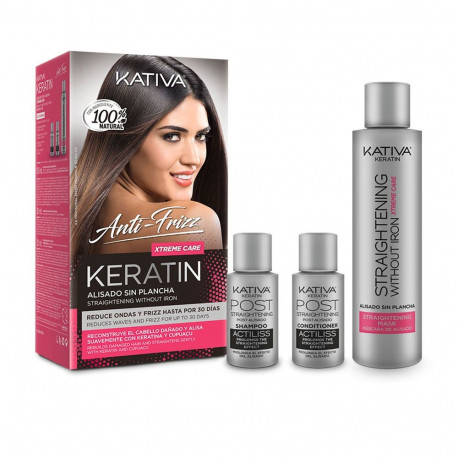 KATIVA sirgendus xtrem care keratiiniga frizzivastane brasiilia ilma sirgendajata 30 päeva 3u