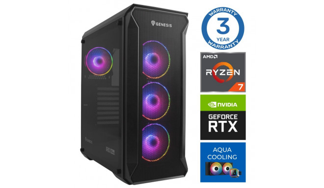 INTOP AQUA Ryzen 7 8700F 16GB DDR5 2TB SSD M.2 NVME+2TB RTX5070Ti 16GB
 no-OS