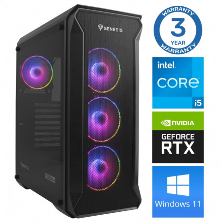 INTOP i5-12400F 16GB 500SSD M.2 NVME RTX5060 8GB WIN11