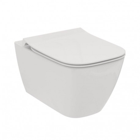 TOILET HUNG ILIFE RIML WITH COVER WHITE
