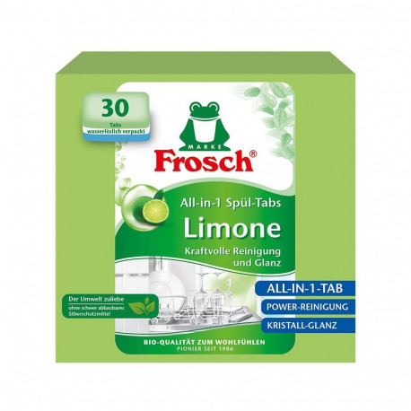 DISHWASHER TABS FROSCH CITRUS 30TAB 540G