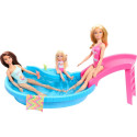 Barbie nukk ja basseini lõbus komplekt