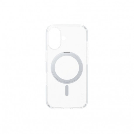 CARE Feature Case | Back cover | Apple | iPhone 16 | Recycled plastic | Silver | Kickstand & MagSafe