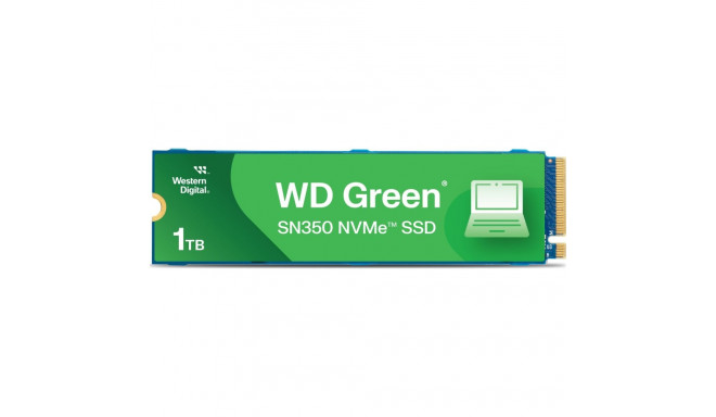 WD Green SN350 1TB M.2 2280 PCI-E x4 Gen3 NVMe SSD (WDS100T3G0C)