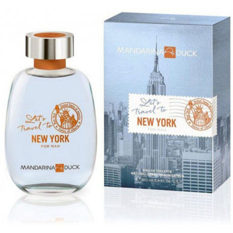 Mandarina Duck Let's Travel to New York Pour Homme Eau de Toilette 100ml