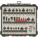 Bosch 30-osaline puidupuuride komplekt 6 mm varrega freesile