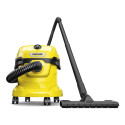 Kärcher WD 2 PLUS V-12/4/18/C, wet/dry vacuum cleaner (yellow)