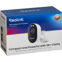 Reolink Lumus Series E430 outdoor camera with light spotlight 4MP surveillance, White | Reolink