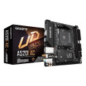 GIGABYTE A520I AC emaplaat - toetab AMD Ryzen 5000 seeria AM4 protsessoreid, 6-faasiline digitaalne 