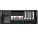 Techly šassii tööstuslik rack 19/desktop 4U ülikompaktne must I-CASE MP-P4HX-BLK6