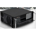 Techly šassii tööstuslik rack 19/desktop 4U ülikompaktne must I-CASE MP-P4HX-BLK6