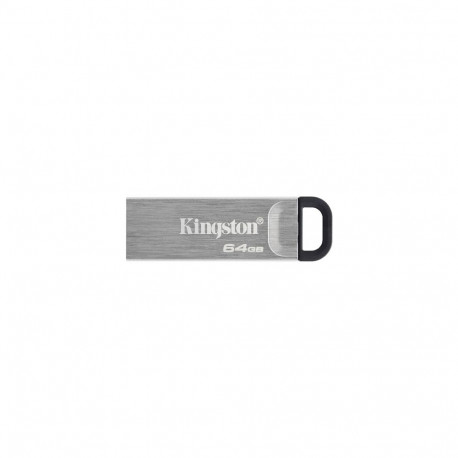 Kingston mälupulk DataTraveler Kyson 64GB USB 3.2 Gen 1, must/hall