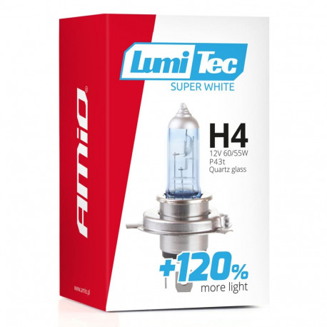 H4 Lumitech +120%, 12v, 60/55W