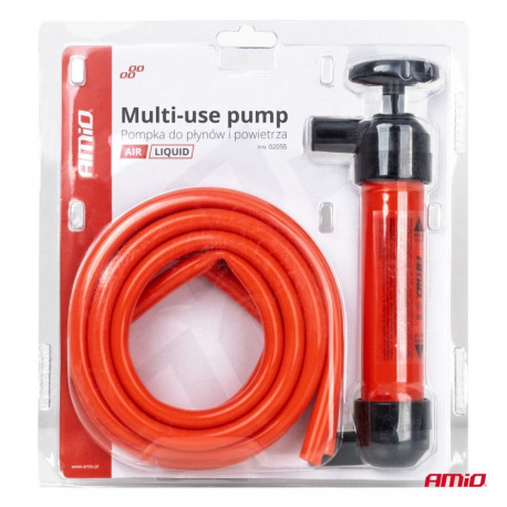 Sifoonpump, õhuga täitmiseks, õli pumpamine