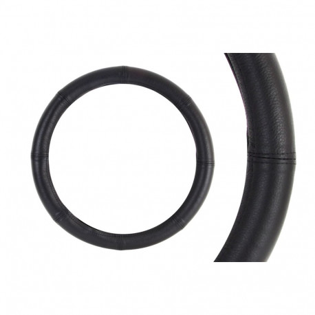 Nahast roolikate Ø37-39cm, must