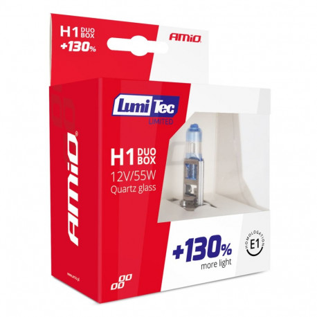 H1 Lumitech +130%, 2tk, 12v, 55W