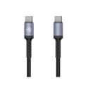 Tellur Type-C To Type-C cable 3A, 60W, 1m black