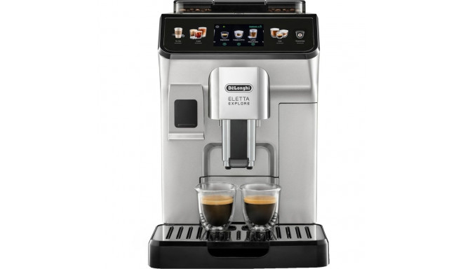 DeLonghi Eletta Explore ECAM450.55.S, fully automatic (silver)