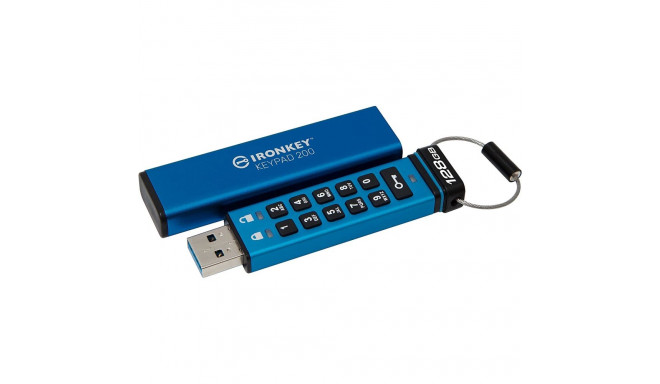Kingston IronKey Keypad 200 128GB USB Stick (USB-A 3.2 Gen 1)