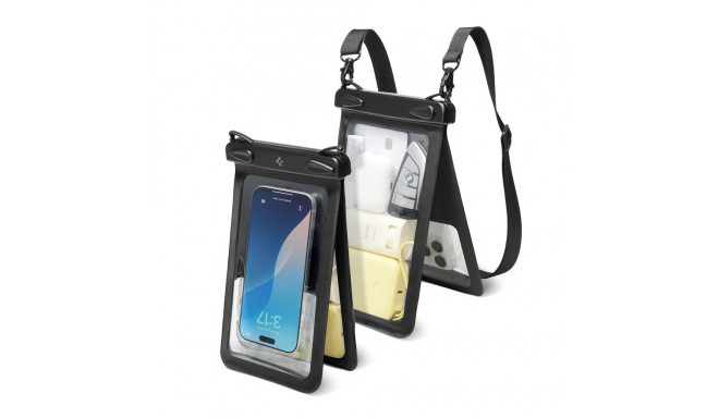 SPIGEN A603 UNIVERSAL WATERPROOF CASE BLACK