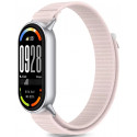 Tech-Protect watch strap Nylon Strype Xiaomi Smart Band 8/9/10, pink/grey
