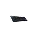Logitech G G915 X LIGHTSPEED keyboard Gaming USB + RF Wireless + Bluetooth QWERTZ German Black