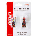 Led pirnid 2tk, canbus, 6 SMD, T10,12/24 Led pirnid 2tk, canbus, 6 SMD, T10,12/24