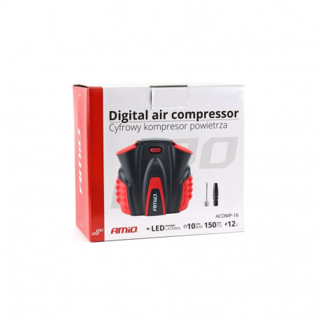 Kompressor 12V, digitaalne manomeeter