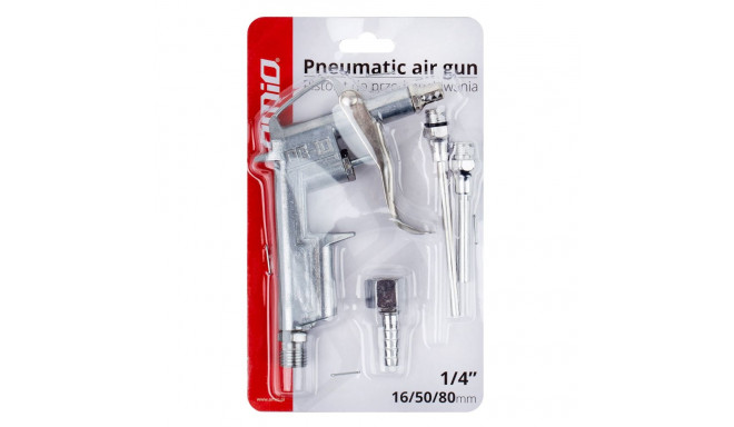 Õhuga puhastusotsik + adapterid 3 tk