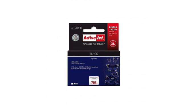 Activejet ink AH-703BR / CD887AE no. 703Bk (black)